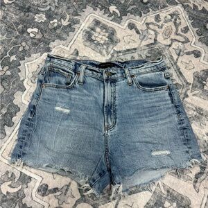 Silver Jeans highly desirable High-Waisted Jean Shorts